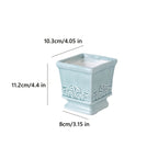 Vintage Ceramic Planter for Elegant Indoor Plant Display - Euroselle