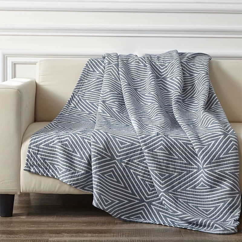 Breathable Multi-Layer Cotton Gauze Blanket for Summer Comfort - Euroselle