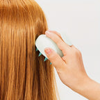 Ergonomischer Silikon-Kopfhautmassager & Entwirrbürste für gesundes Haar - Euroselle