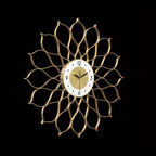 Goldene hohle Luxus-Wanduhr - Euroselle