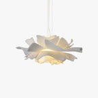Bella Modern Design Pendant Lamp Flower White Acrylic Living Room Bedroom