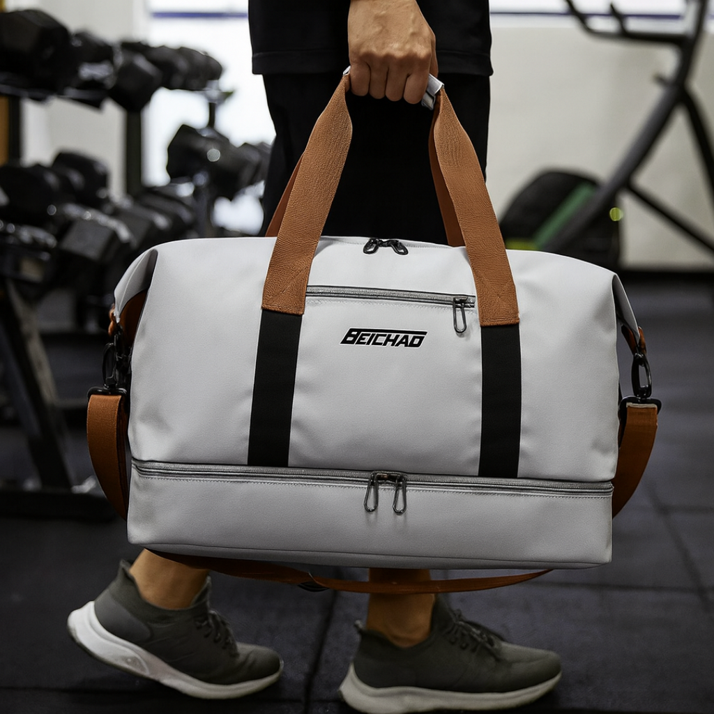 Wochenend-Reisetasche – Schuhfach, Nass-Trocken-Trennung