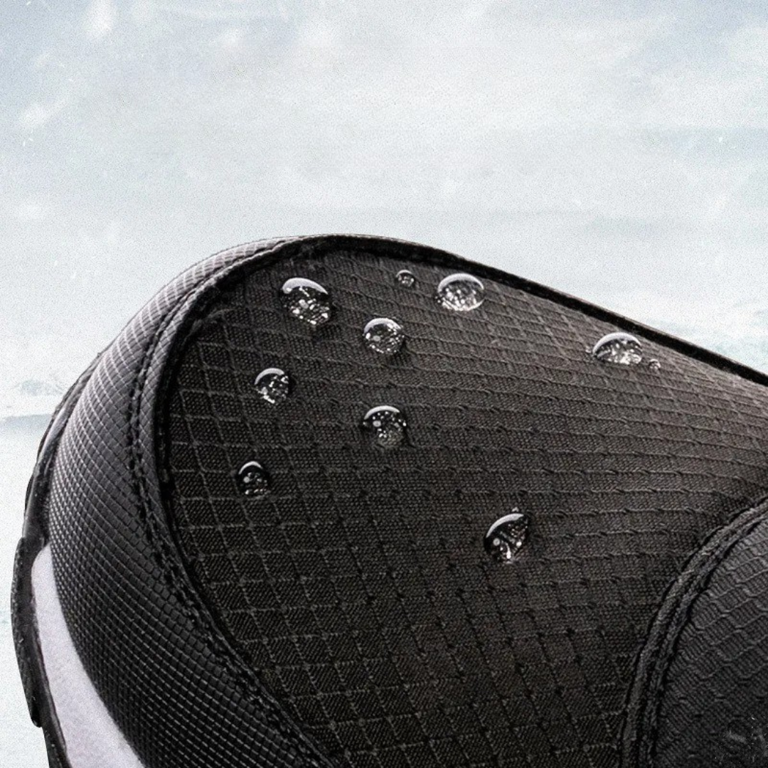 Men's Insulated Waterproof Ankle Snow Boots — Side Zip, Non-Slip