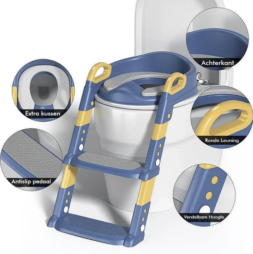 Pot d’apprentissage ergonomique TotEase — siège de toilette profilé pour l’apprentissage de la propreté des tout-petits