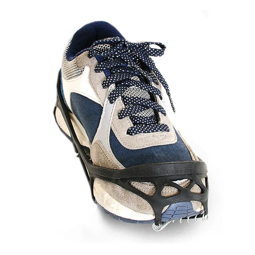 Crampons antidérapants à ressorts en acier — Adhérence sur neige pour homme et femme
