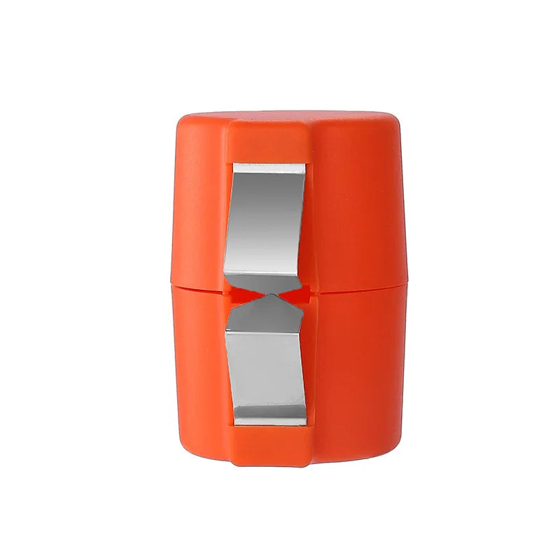 Handheld Egg Cracker with Separator — Stainless Steel Clip