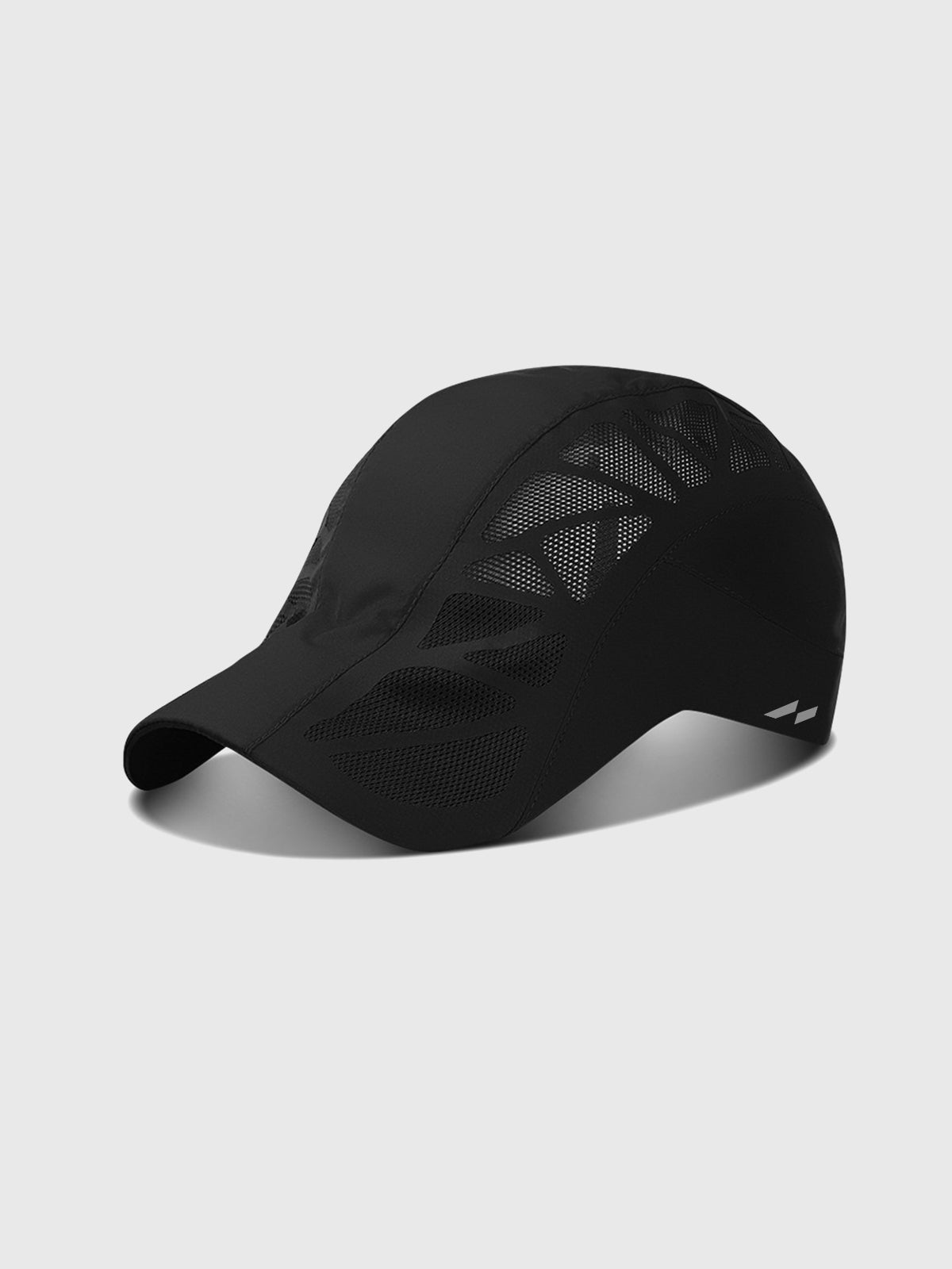 Unisex Ventilated Quick-Dry Running Cap — Adjustable Curved Brim