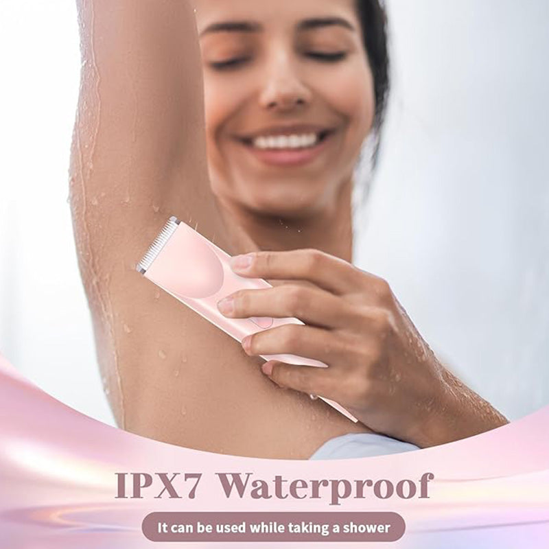 充电式双头修剪器 - IPX7级防水，USB-C快速充电