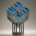 Fantasy Chroma Cube — Multi-Faceted Geometric Reflection Ornament