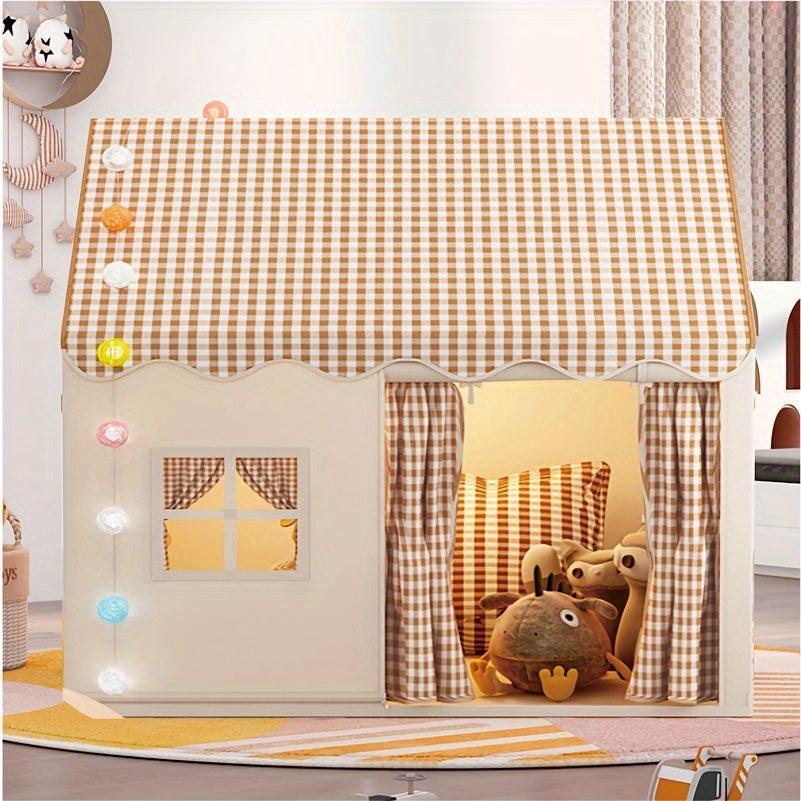 Kids Indoor Play Tent House — Spacious Imaginative Play Hideaway