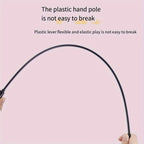 Cute Ribbon Teaser Stick for Engaging Cat Playtime - Euroselle