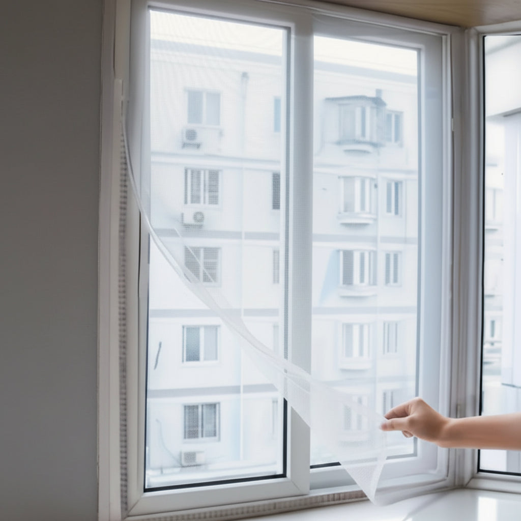 Self-Adhesive Mosquito Window Net Kit - Euroselle