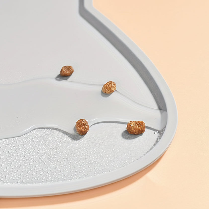 Waterproof Cat & Dog Feeding Tray, Scratch-Resistant & Mess-Free - Euroselle