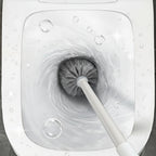 Long Handle Toilet Brush & Holder, Essential Cleaning Tool - Euroselle