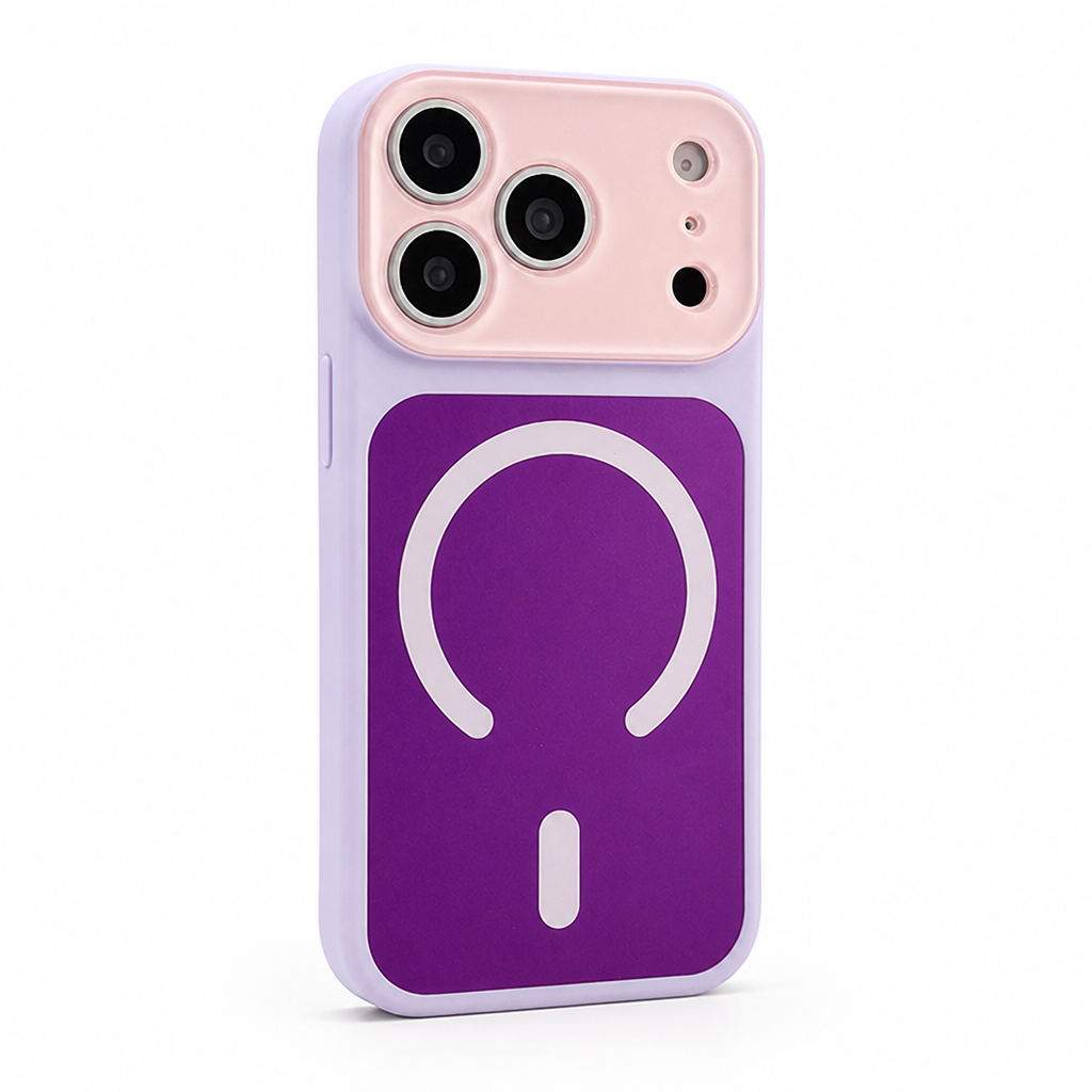 Magnetisk iPhone 13-17-cover — forstærkede hjørner, trådløs opladning