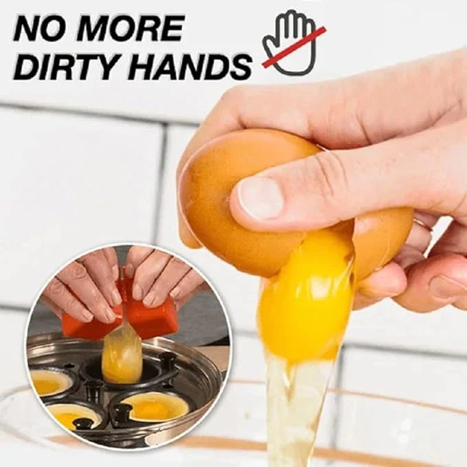 Herramienta para cascar huevos duros — Pelador con resorte