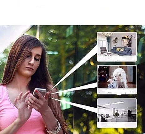 كاميرا أمان لاسلكية بدقة 1080P عالية الوضوح — كشف الحركة، رؤية ليلية