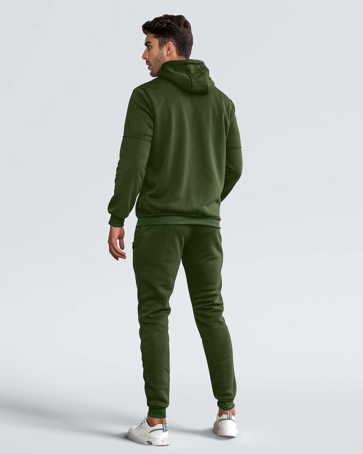 Ensemble de jogging de sport deux pièces pour homme avec pull et pantalon - survêtement léger et respirant pour l'entraînement, la salle de sport et la détente décontractée
