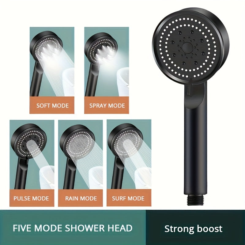 Premium Handbrause mit 5 Modi und Hochdruck - Euroselle