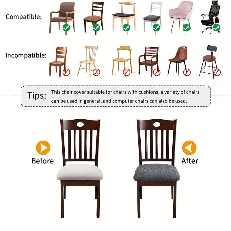 Stretch Fit Covers for Instant Chair Upgrade - Euroselle