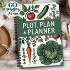 Spiral Garden Planner & Planting Organizer - Euroselle
