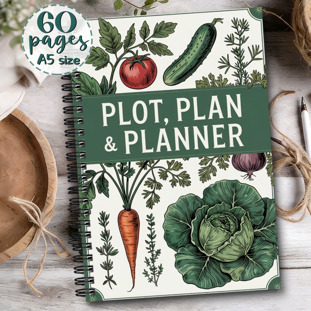 Spiral Garden Planner & Planting Organizer - Euroselle