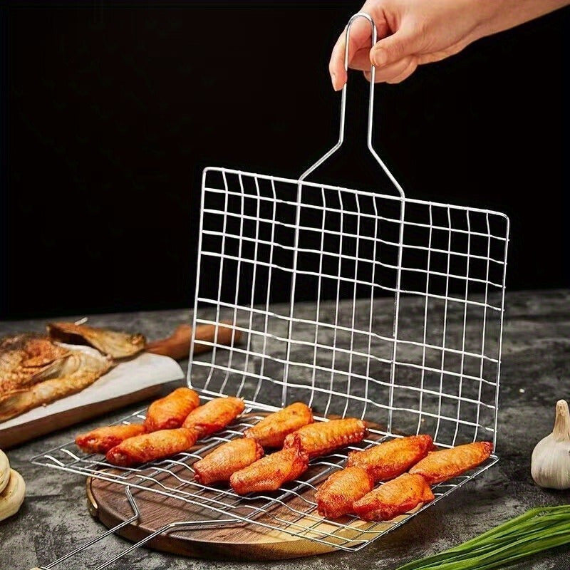 Large Capacity BBQ Basket for Even Outdoor Grilling Control - Euroselle