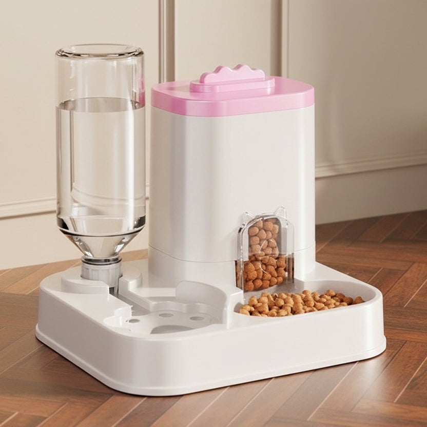 Durable Automatic Pet Hydration & Feeding Station, Easy to Clean - Euroselle