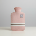 Bouillotte jumbo de 67 fl oz pour thérapie par la chaleur — housse en polaire, chaleur pendant 6-8 heures