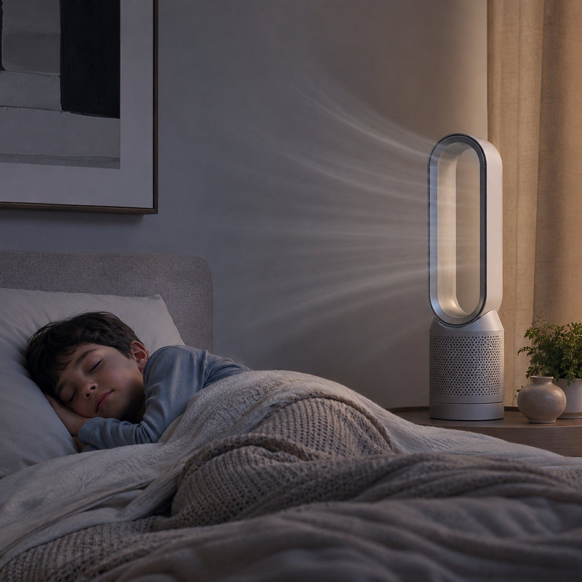 3-in-1 Air Cooler and HEPA Purifier