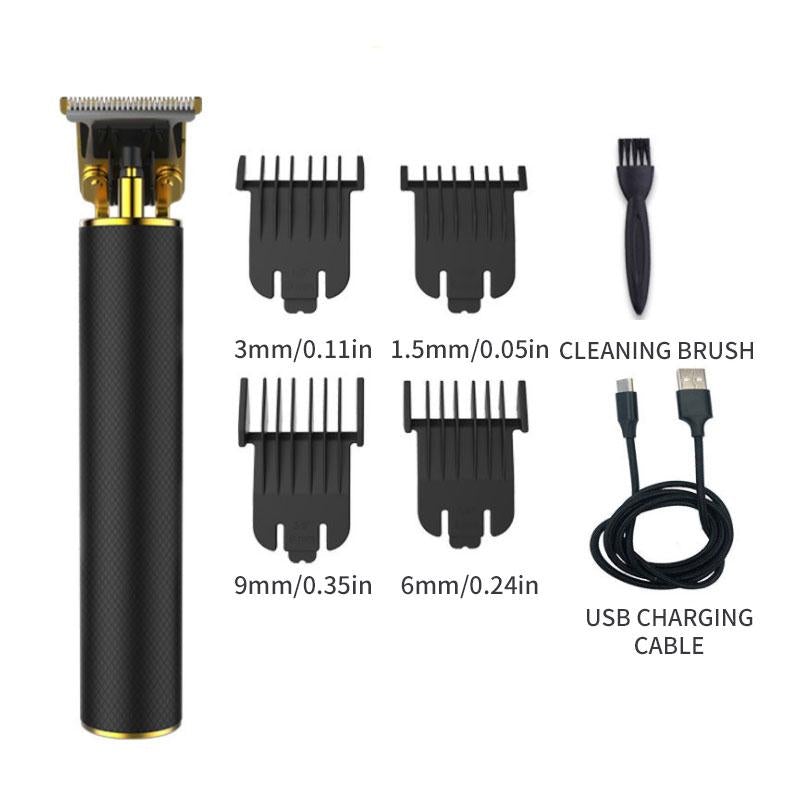 Bezdrátový přesný zastřihovač s T-břitem - nabíjení přes USB, 6 hodin provozu