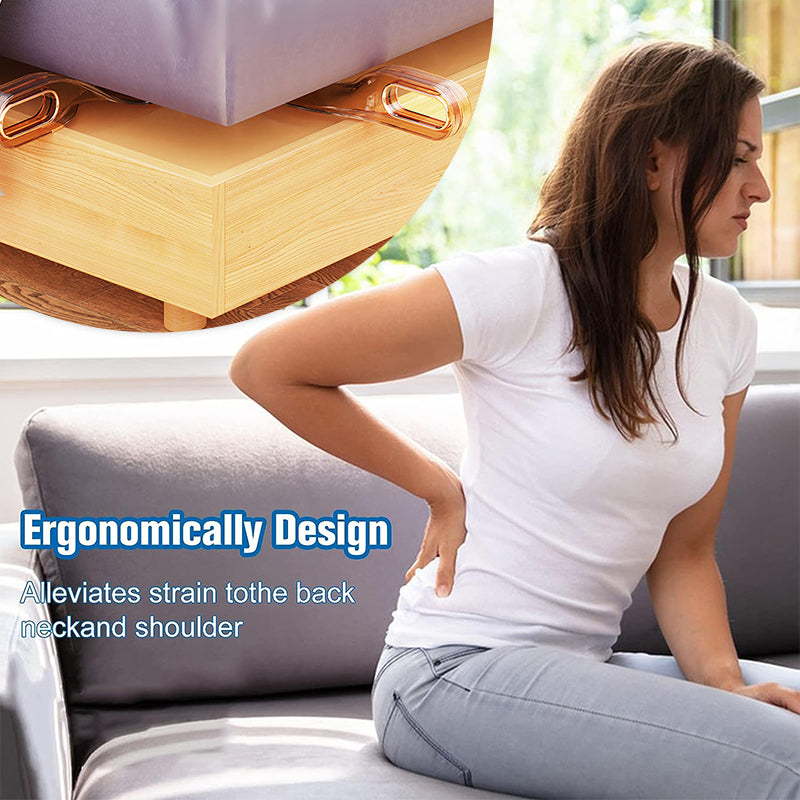 Klínový nástroj na zvedání matrace — ergonomická pomůcka pro zasouvání prostěradla