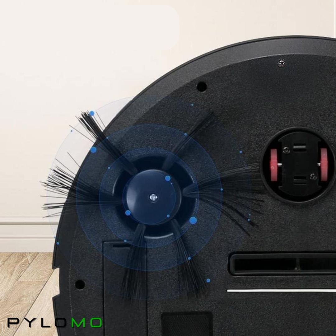 Robotický vysavač a mop 2 v 1 — tenký, tichý, filtr na zvířecí chlupy a alergeny