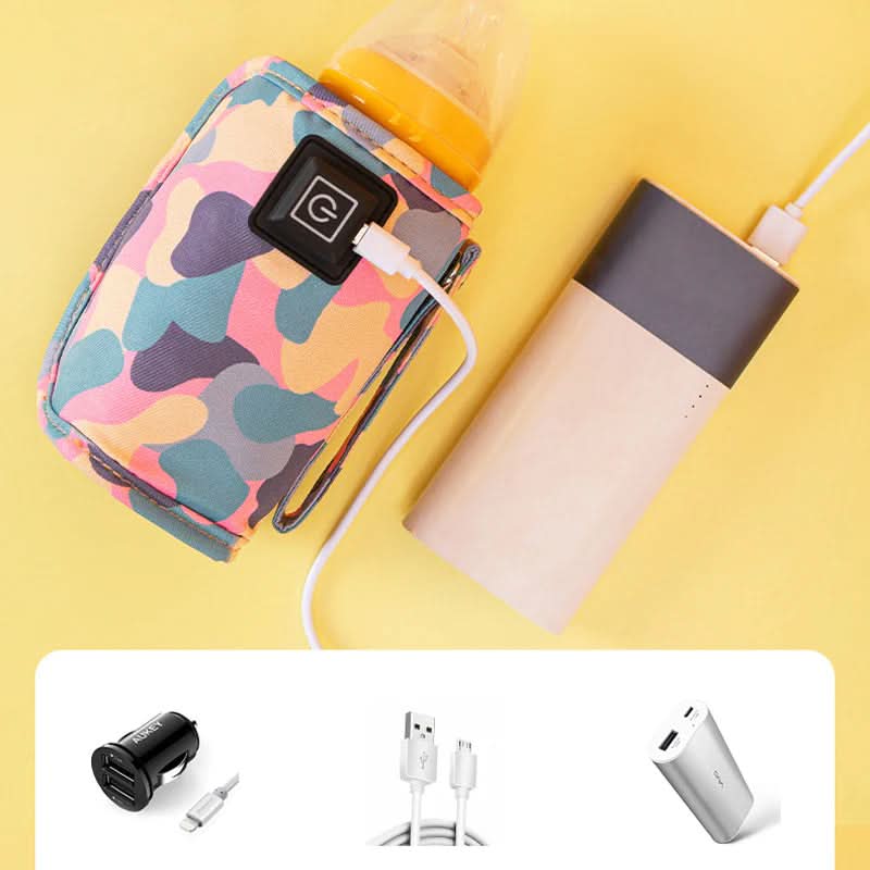 CosySip USB-Powered Milk Bottle Warmer — Portable, Compact Design