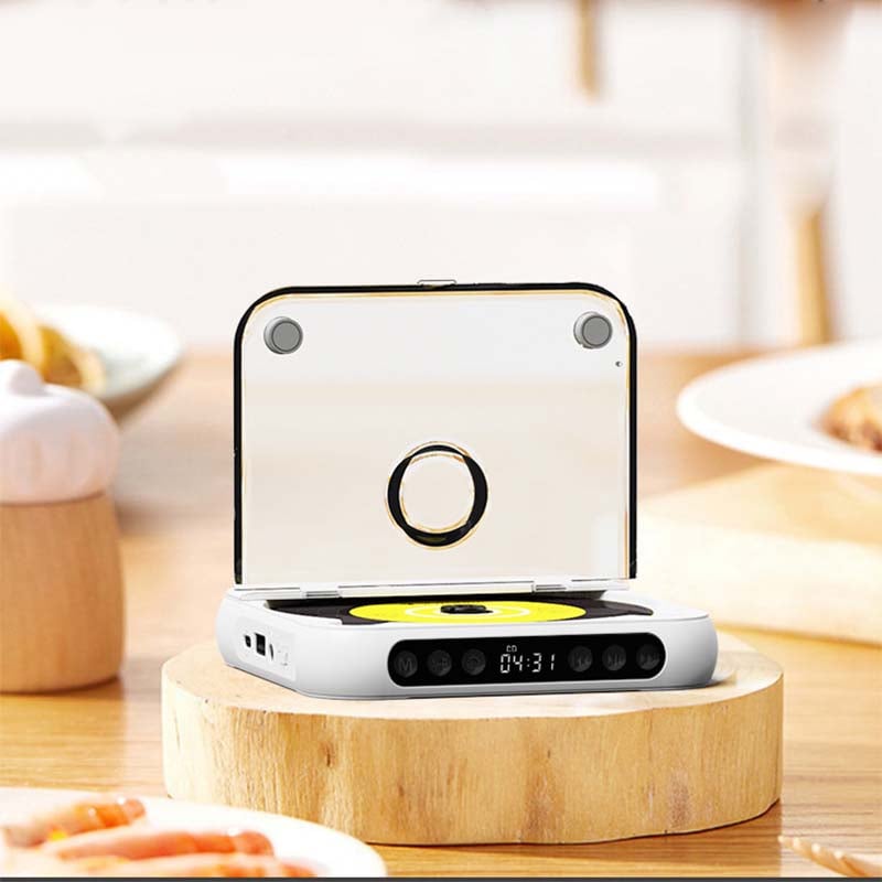 Lettore CD ricaricabile — Bluetooth 5.3, MP3/CD-R, USB-C, 3.5mm