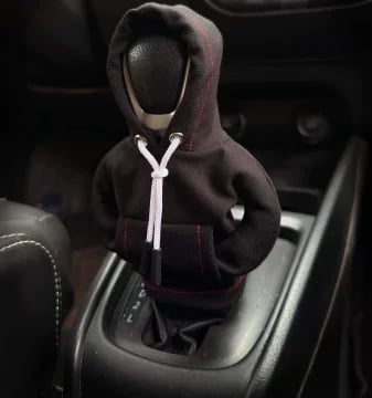 Mini-hoodiehoes voor de versnellingspook, voor handgeschakelde en automatische auto's