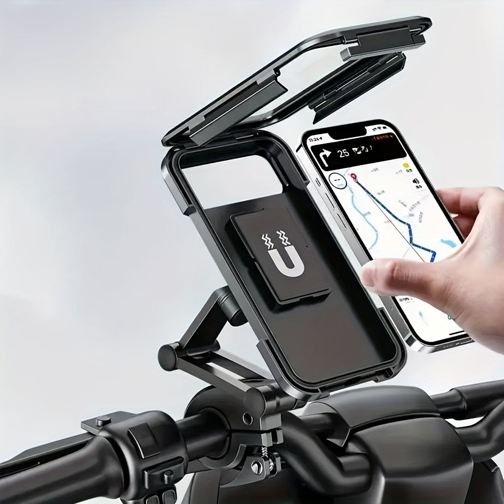 Telescopic Magnetic Bike & E-Bike Phone Holder ABS Design - Euroselle