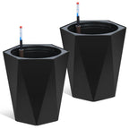 Self-Watering Planter Set with Wheels - Euroselle