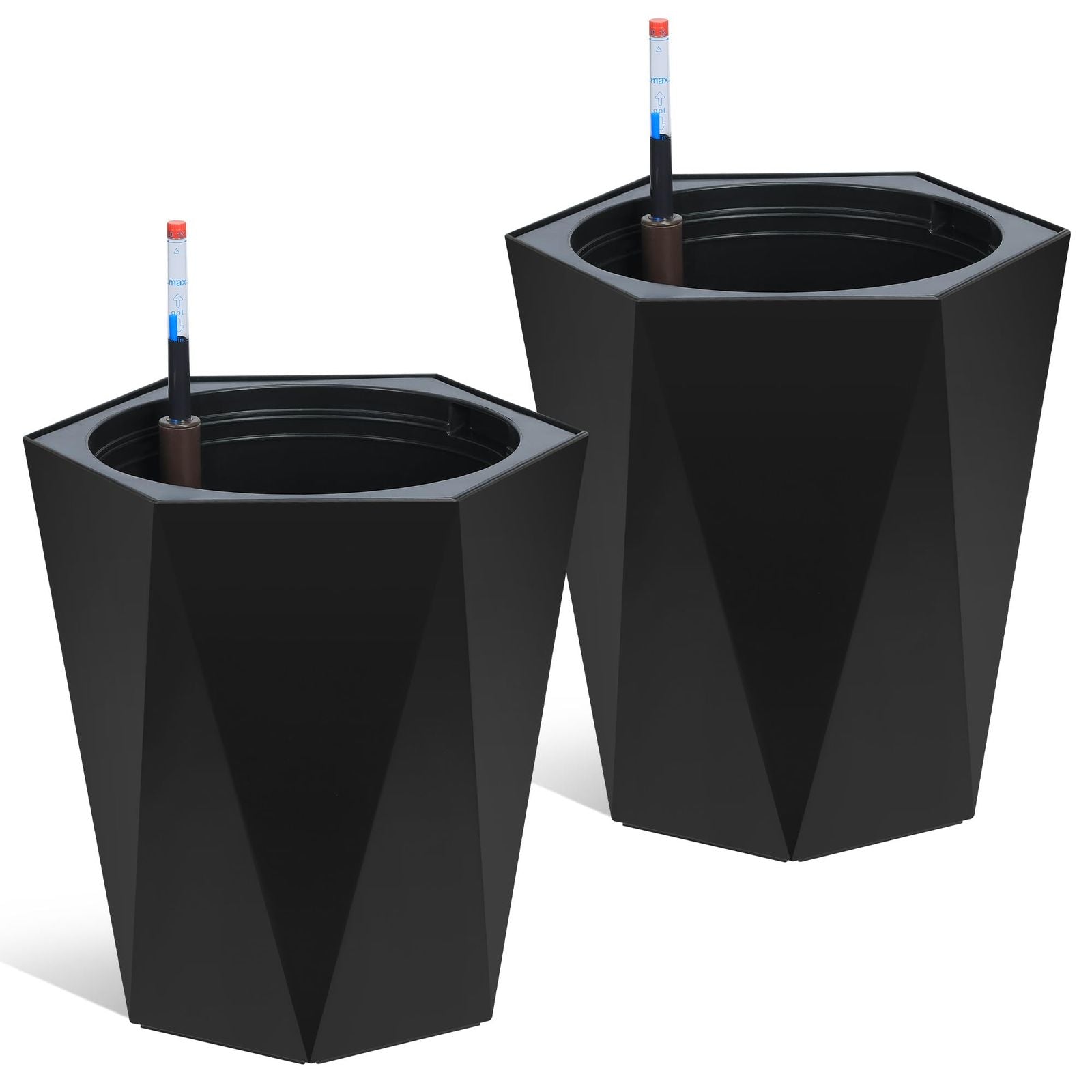 Self-Watering Planter Set with Wheels - Euroselle
