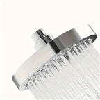 Premium Rain Shower Head 1pc, Anti-Clog Nozzles & Adjustable Angles for Ultimate Shower Comfort - Euroselle