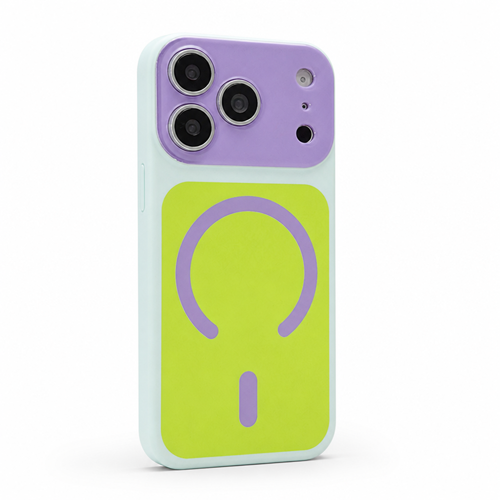 Magnetisk iPhone 13-17-cover — forstærkede hjørner, trådløs opladning