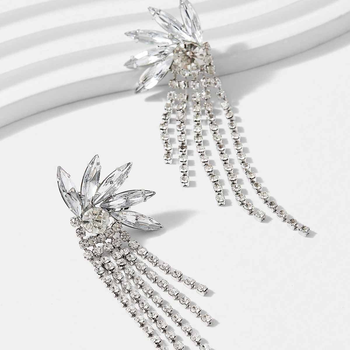 Boucles d'oreilles luxe Euroselle - Multi-section Élégantes et Modernes