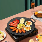 Versatile Non-Stick Skillet for Indoor Cooking & Outdoor Grilling - Euroselle