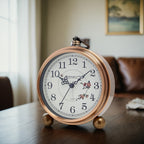 European Retro Metal Alarm Clock - Euroselle