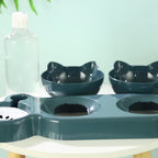Tilted Bowls with Gravity Water System and Protective Neck Design - Euroselle