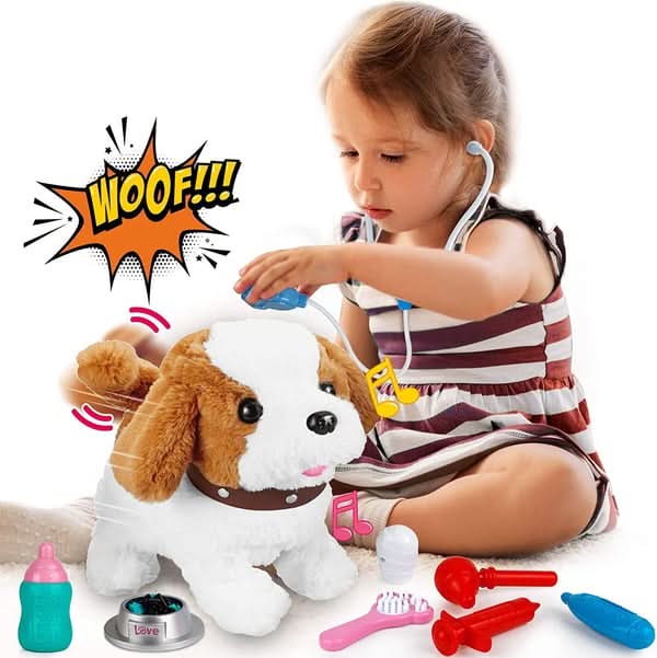 Cuddle Pup Interactive Plush Dog — Lifelike Animated Design