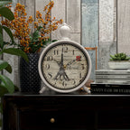Elegant Eiffel Tower Desk Clock, Non-Ticking - Euroselle