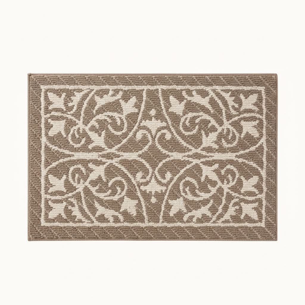 Entryway Mat — Low-Profile Non-Slip Rubber Backing, Washable