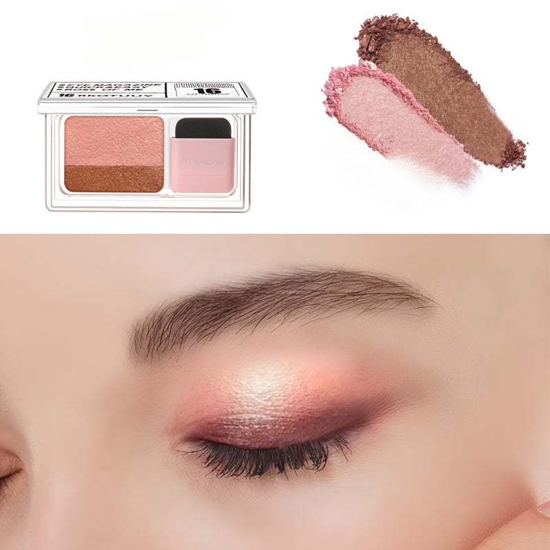 Langanhaltende wasserfeste Lidschatten-Palette, 5-8 schimmernde vielseitige Farben - Euroselle