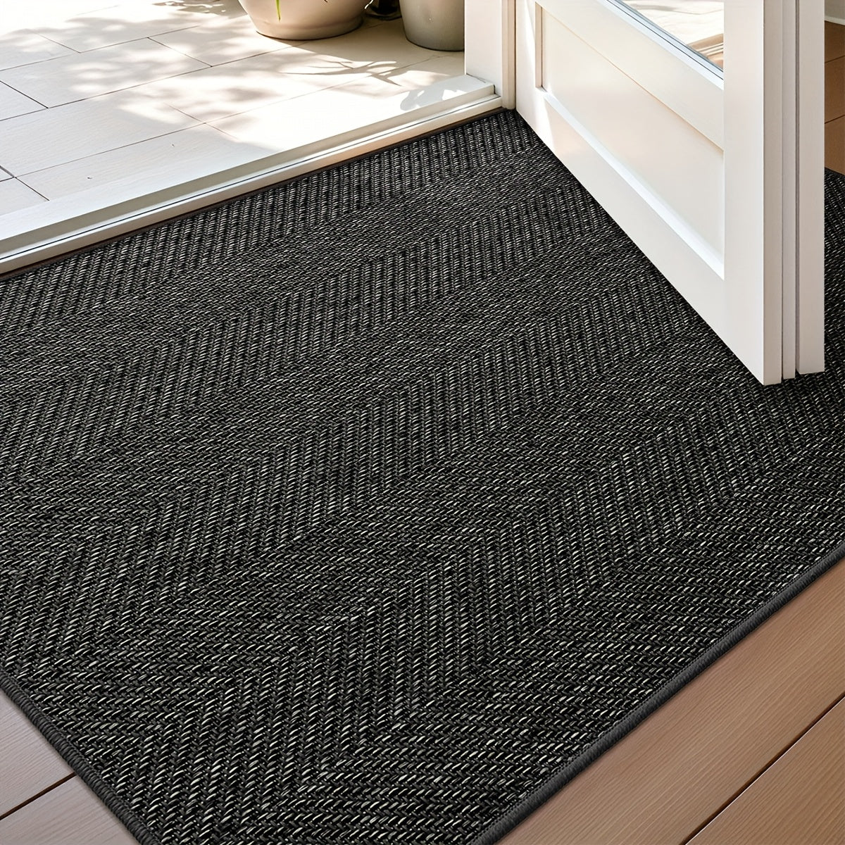 Durable Summer & Autumn Striped Entry Mat - Euroselle
